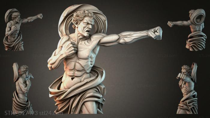 Статуэтки разные (STRI_017493) 3D модель для ЧПУ станка