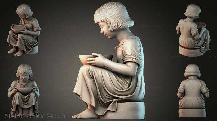 Статуэтки разные (STRI_017760) 3D модель для ЧПУ станка