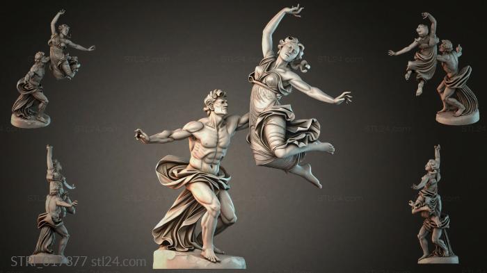 Статуэтки разные (STRI_017877) 3D модель для ЧПУ станка