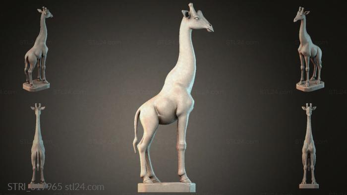 Статуэтки разные (STRI_017965) 3D модель для ЧПУ станка