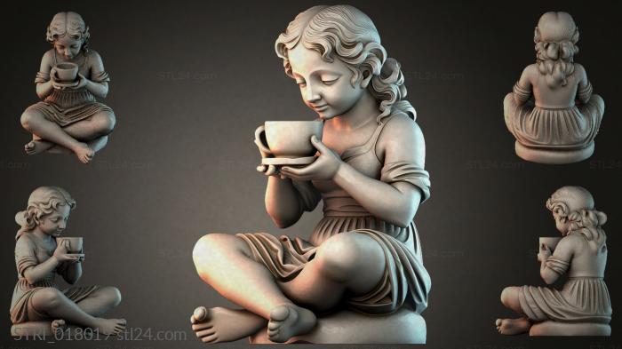 Статуэтки разные (STRI_018019) 3D модель для ЧПУ станка
