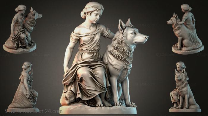 Статуэтки разные (STRI_018346) 3D модель для ЧПУ станка