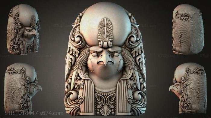 Статуэтки разные (STRI_018447) 3D модель для ЧПУ станка