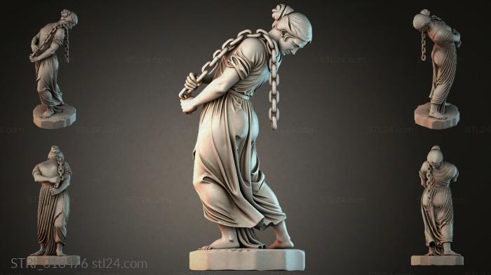 Статуэтки разные (STRI_018476) 3D модель для ЧПУ станка
