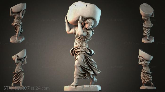 Статуэтки разные (STRI_018697) 3D модель для ЧПУ станка