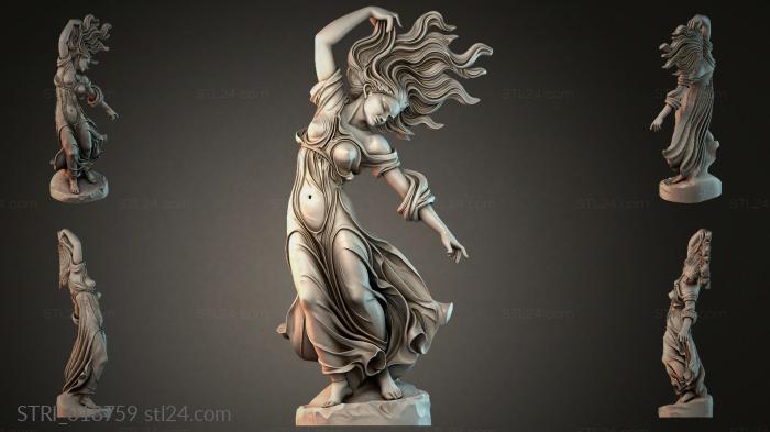 Статуэтки разные (STRI_018759) 3D модель для ЧПУ станка