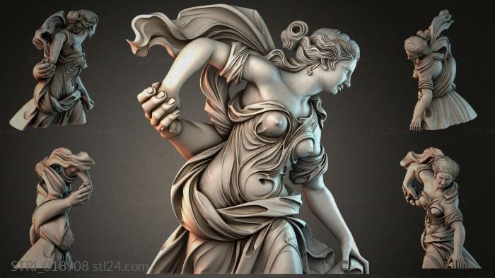 Статуэтки разные (STRI_018908) 3D модель для ЧПУ станка