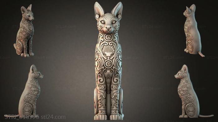 Статуэтки разные (STRI_018995) 3D модель для ЧПУ станка