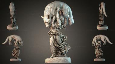 Various figurines STRI_019041 3d model