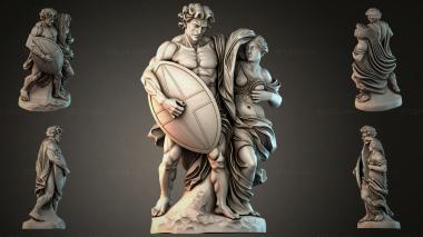 Various figurines STRI_019071 3d model