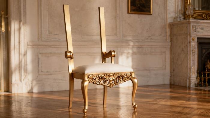 Chair (Armchair frame with armrests and volumetric carved decor, STUL_0112) 3D models for cnc