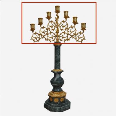 Lamp (Bracket menorah, SV_0036) 3D models for cnc