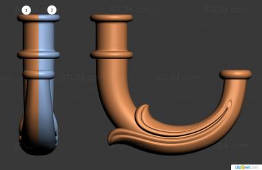 Lamp (Lamp horn, SV_0043) 3D models for cnc