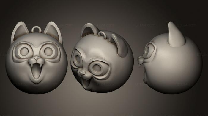 Toys (Cat Mas Tree Ornaments For 3d Print 6, TOYS_0112) 3D models for cnc