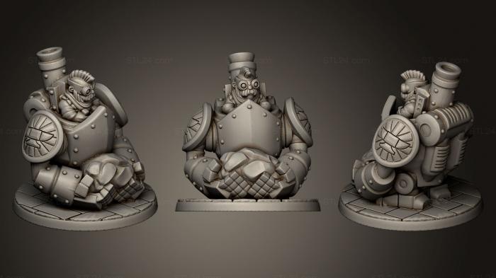 Toys (Dwarfclan Stonethrower, TOYS_0161) 3D models for cnc