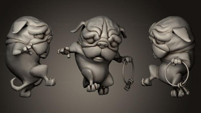 Toys (Pugzee Stealing Keys, TOYS_0300) 3D models for cnc