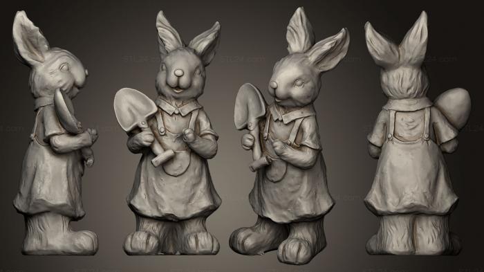 Rabbit model by i Real 3D scanner