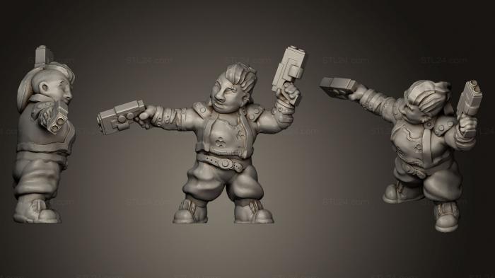 Toys (Skella Dwarf Ganger, TOYS_0327) 3D models for cnc