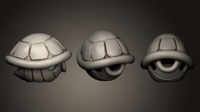 Игрушки (Фан-арт из панциря Черепахи, TOYS_0382) 3D модель для ЧПУ станка