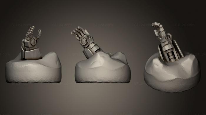 Toys (Xmen Sentinels Hand, TOYS_0400) 3D models for cnc