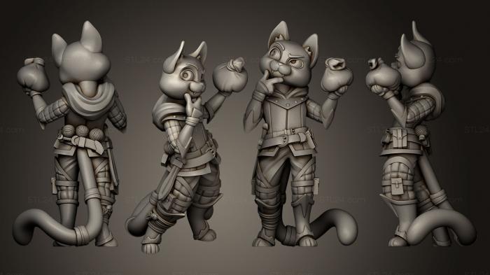 Toys (Adventure Cat Rogue, TOYS_0410) 3D models for cnc