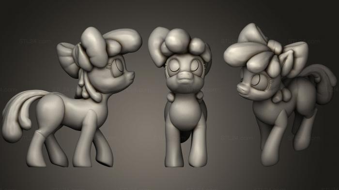 Toys (Cautiously Walking Applebloom, TOYS_0497) 3D models for cnc