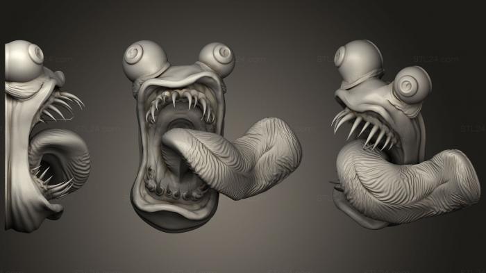 Игрушки (Эль Пуд - Лужистое чудовище, TOYS_0548) 3D модель для ЧПУ станка