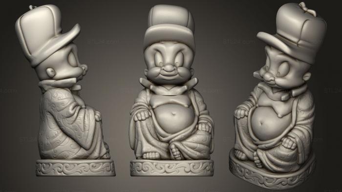 Toys (Elmer Fudd Buddha (Retro Collection), TOYS_0549) 3D models for cnc