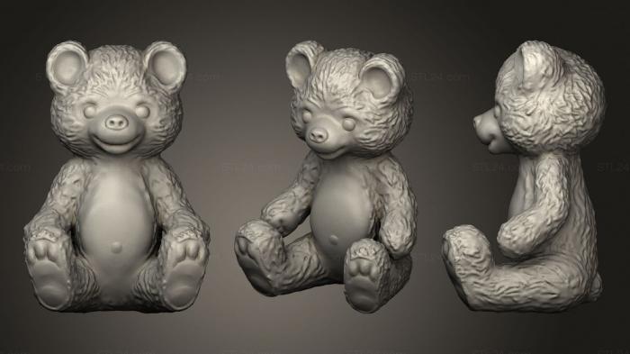 Toys (Berry Bear, TOYS_0777) 3D models for cnc