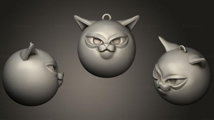 Toys (Cat mas tree ornaments4, TOYS_0820) 3D models for cnc