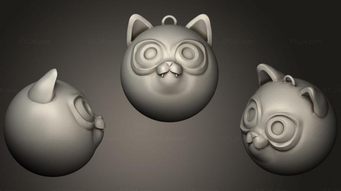 Toys (Cat mas tree ornaments6, TOYS_0822) 3D models for cnc