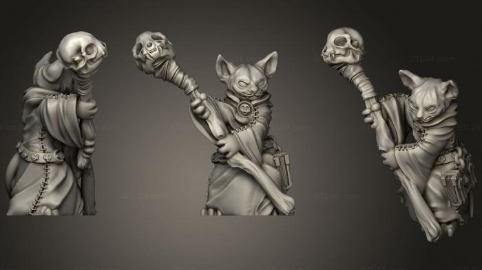 Toys (Cat Necromancer, TOYS_0823) 3D models for cnc