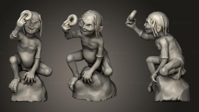 Toys (Chubby gollum by huanksta, TOYS_0839) 3D models for cnc