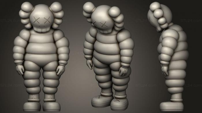 Toys (Kaws What Party, TOYS_1005) 3D models for cnc