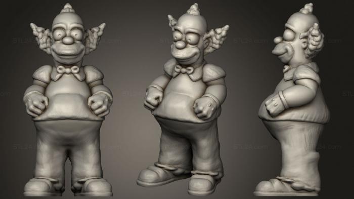 Toys (Krusty the Clown, TOYS_1030) 3D models for cnc