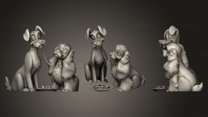 Toys (Lady and the Tramp, TOYS_1037) 3D models for cnc