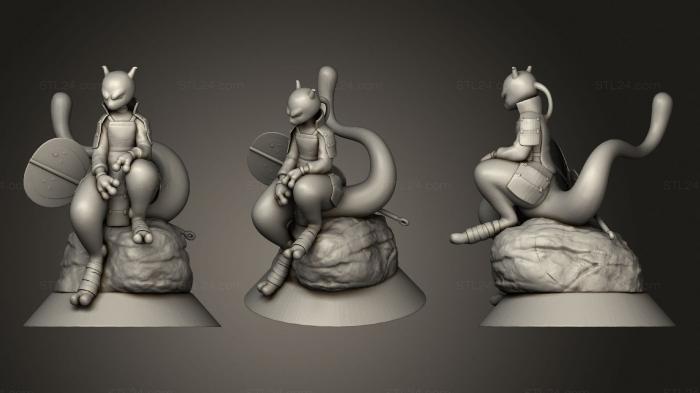 Toys (Mewtwo Madara Naruto Collection, TOYS_1089) 3D models for cnc