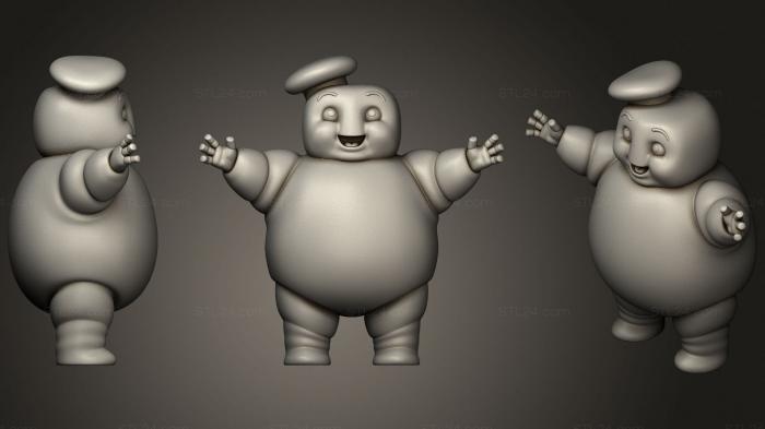 Toys (Mini Stay Puft, TOYS_1111) 3D models for cnc