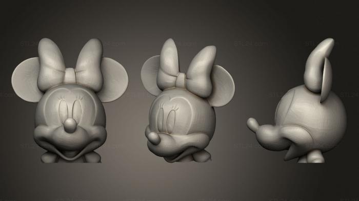 Toys (Minnie Mouse 345, TOYS_1114) 3D models for cnc