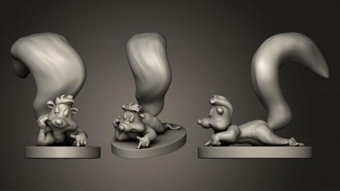 Toys (Pepe Le Pew gk solid, TOYS_1172) 3D models for cnc