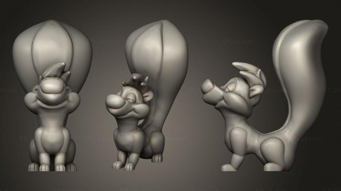Toys (Pepe le Pew, TOYS_1173) 3D models for cnc
