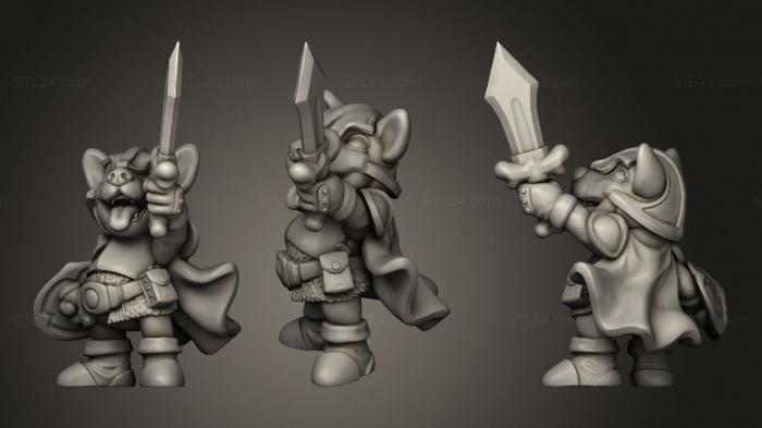 Toys (Puppy Knight, TOYS_1206) 3D models for cnc