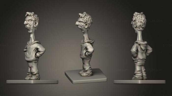 Игрушки (Оставайся Молодым Карикатурная Мультяшная Скульптура, TOYS_1287) 3D модель для ЧПУ станка