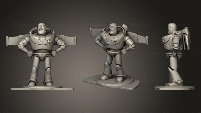 Toys (Toy Story Buzz Light Year, TOYS_1333) 3D models for cnc