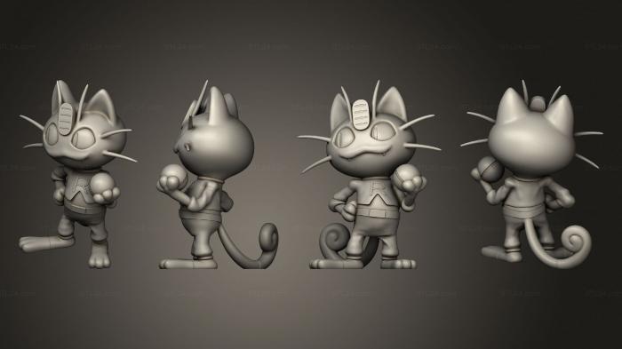 Toys (Meowth 2, TOYS_1407) 3D models for cnc
