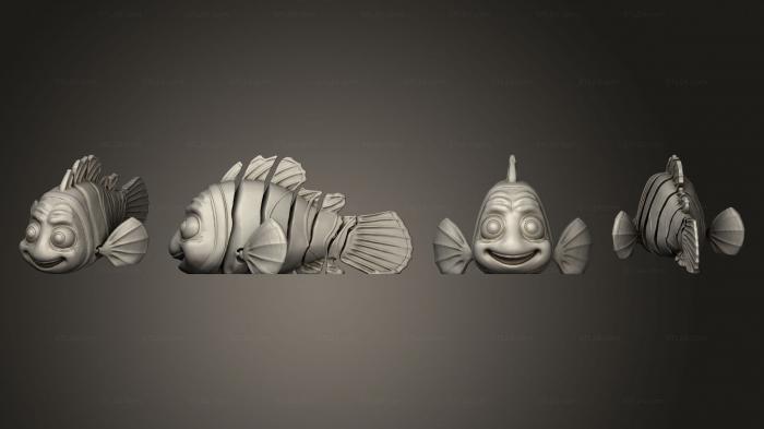 Toys (Nemo Marlin, TOYS_1415) 3D models for cnc