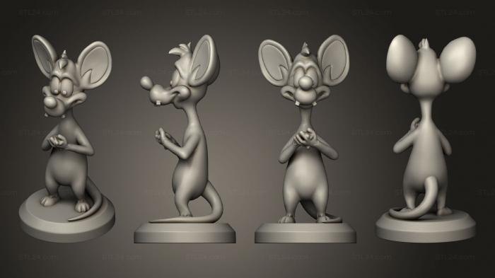 Toys (Pinky And The Brain PINKY 2, TOYS_1423) 3D models for cnc