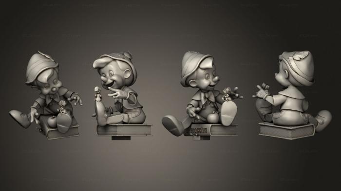 Toys (Pinocchio Washed, TOYS_1425) 3D models for cnc