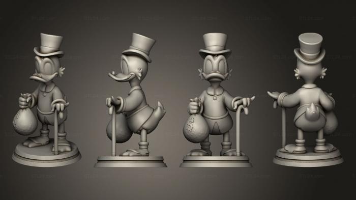 Toys (Scrooge Mc Duck, TOYS_1433) 3D models for cnc