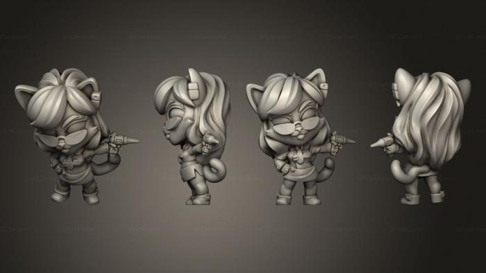 Toys (Space Catventure Gordito 01, TOYS_1440) 3D models for cnc